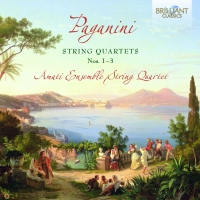 Amati Ensemble String Quartet: Paganini: String Quartets - CD