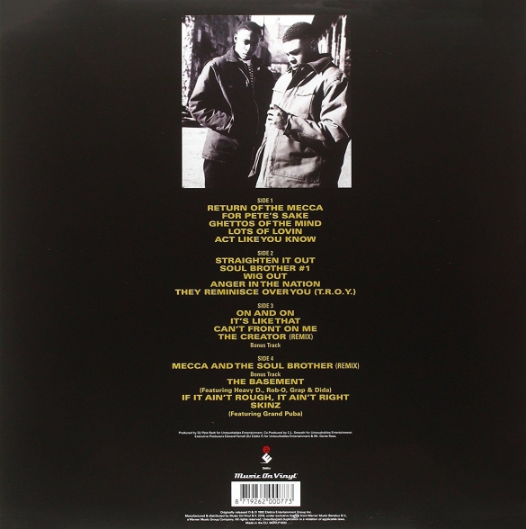 Pete Rock, C.L. Smooth: Mecca & The Soul Brother - Plak Foto #2