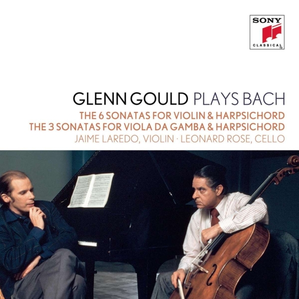 Glenn Gould, Jaime Laredo, Leonard Rose: Bach: The 6 Sonatas for Violin & Harpsichord BWV 1014-1019; The 3 Sonatas for Viola da gamba & Harpsichord BWV 1027-1029 - CD Foto #1