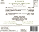 Alfred Muff, Ingrid Haubold, Pinchas Steinberg, ORF Symphonie Orchester: Wagner, R.: Der Fliegende Hollander - CD Foto #2