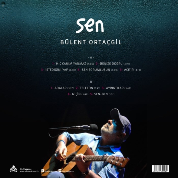Bülent Ortaçgil: Sen - Plak Foto #2