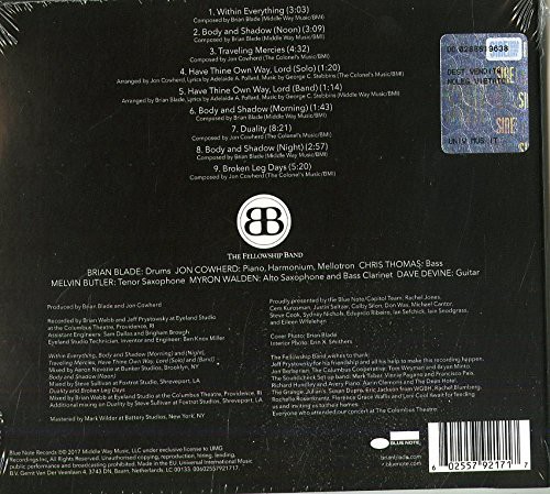 Brian Blade, The Fellowship Band: Body and Shadow - CD Foto #2