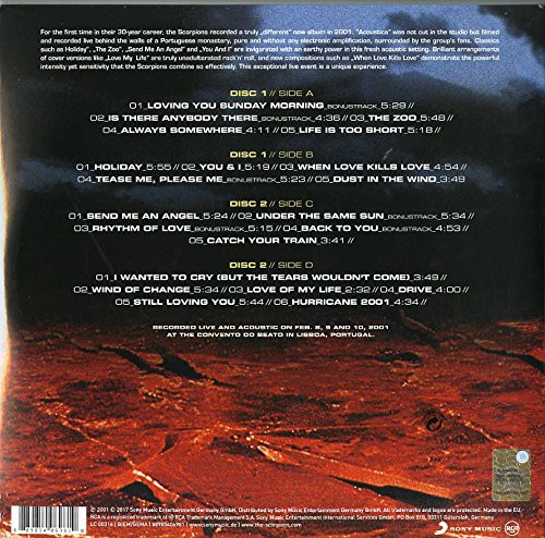 Scorpions: Acoustica - Plak Foto #2