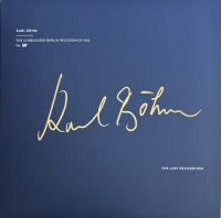 Karl Böhm, Radio Symphonie Orchester Berlin: The Unreleased Berlin Recordings 1962 - Plak