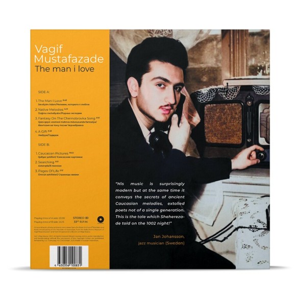Vagıf Mustafa-Zade: The Man I Love - Plak Foto #2