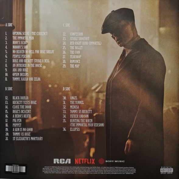 Çeşitli Sanatçılar: Peaky Blinders - The Immortal Man (Soundtrack From The Netflix Film) - Plak Foto #2