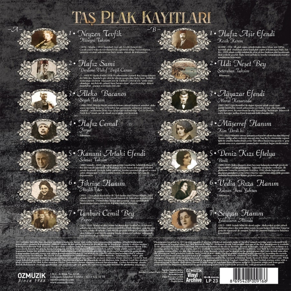 Çeşitli Sanatçılar: Taş Plak Kayıtları - Plak Foto #2