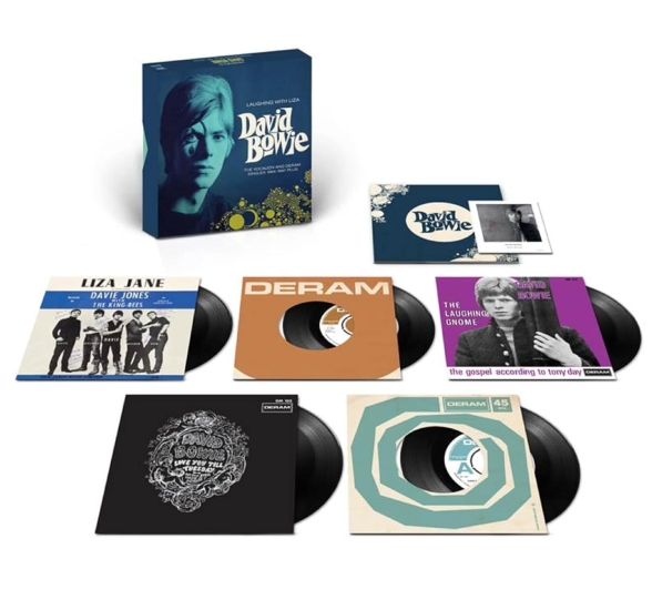 David Bowie: Laughing With Liza - The Vocalion And Deram Singles 1964-1967 Plus (Limited Edition) - Single Plak Foto #2