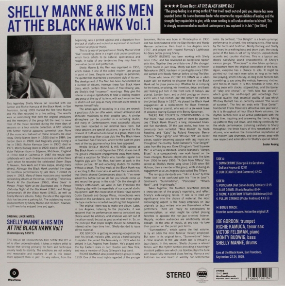Shelly Manne: At The Black Hawk Vol.1 - Plak Foto #2