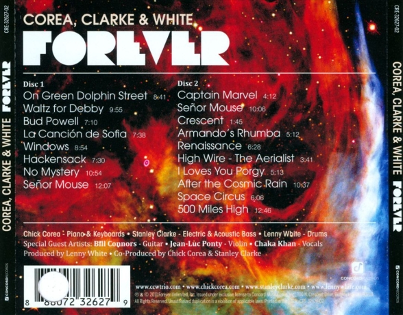 Chick Corea, Stanley Clarke: Forever - CD Foto #2