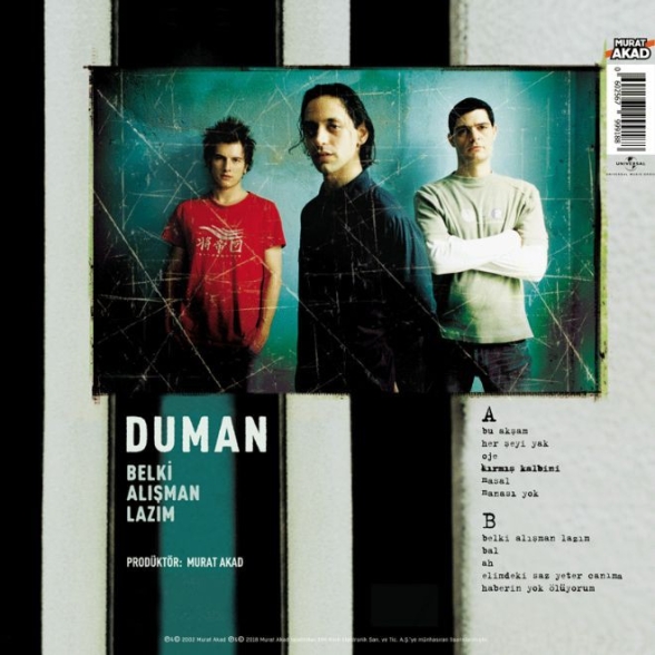 Duman: Belki Alışman Lazım - Plak Foto #2