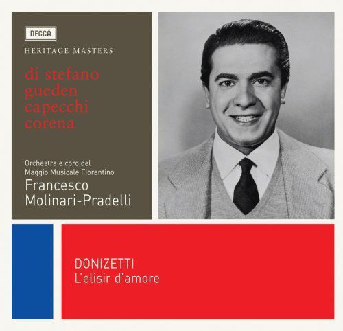 Renato Capecchi, Fernando Corena, Hilde Gueden, Francesco Molinari-Pradelli, Orchestra del Maggio Musicale Fiorentino, Giuseppe Di Stefano: Donizetti: L'elisir D'amore - CD Foto #1