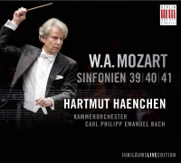 Kammerorchester Carl Philipp Emanuel Bach, Hartmut Haenchen: Mozart: Sinfonien 39, 40, 41 - CD