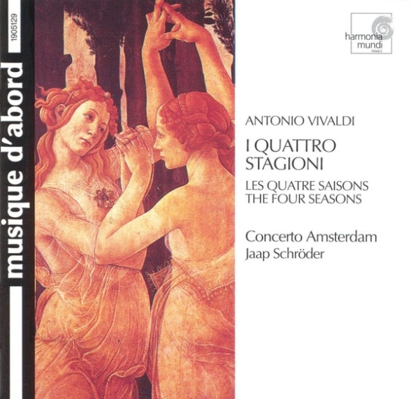 Jaap Schröder: Vivaldi: I Quattro Stagioni - CD Foto #1