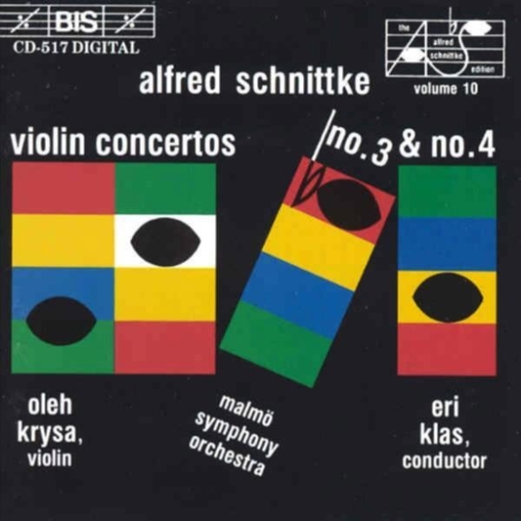 Oleh Krysa, Malmö SymfoniOrkester, Eri Klas: Schnittke: Violin Concertos No.3 & 4 - CD Foto #1