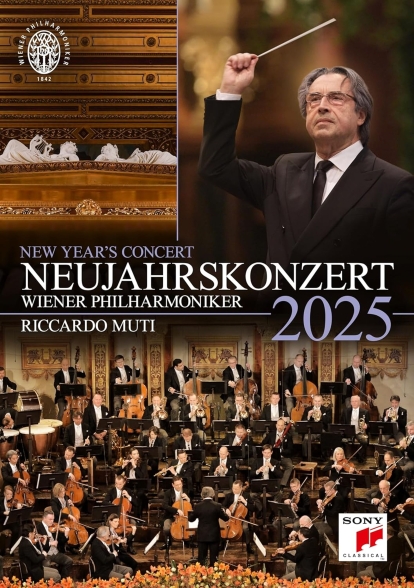 Wiener Philharmoniker, Riccardo Muti: Neujahrskonzert 2025 / New Year's Concert 2025 - DVD Foto #1