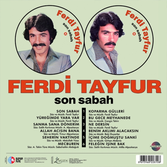 Ferdi Tayfur: Son Sabah (Picture Disc) - Plak Foto #2