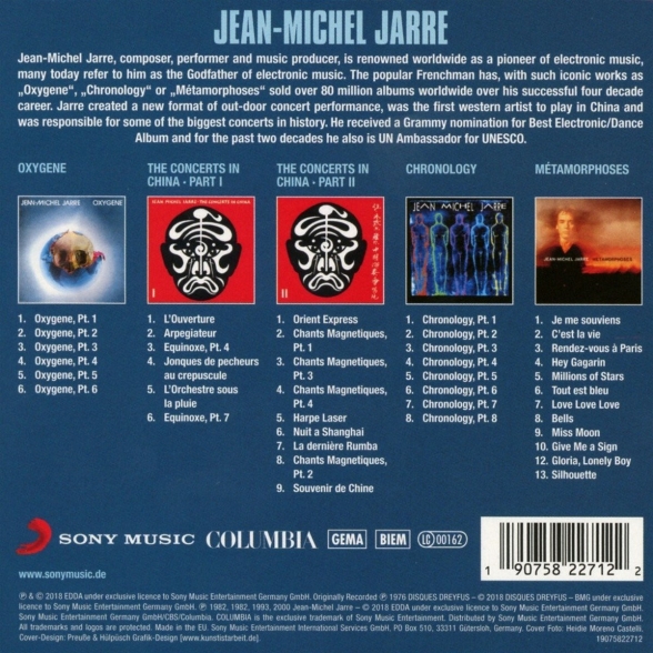 Jean-Michel Jarre: Original Album Classics Vol. 2 - CD Foto #2