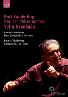 Berliner Philharmoniker, Kurt Sanderling, Yefim Bronfman: Saint-Saens: Piano Concerto No. 2 / Tchaikovsky: Symphony No. 4 - DVD
