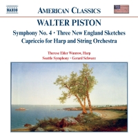 Piston: Symphony No. 4 / Three New England Sketches - CD