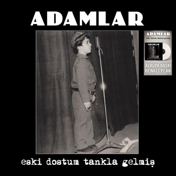 Adamlar: Eski Dostum Tankla Gelmiş (Renkli Plak) - Plak Foto #1