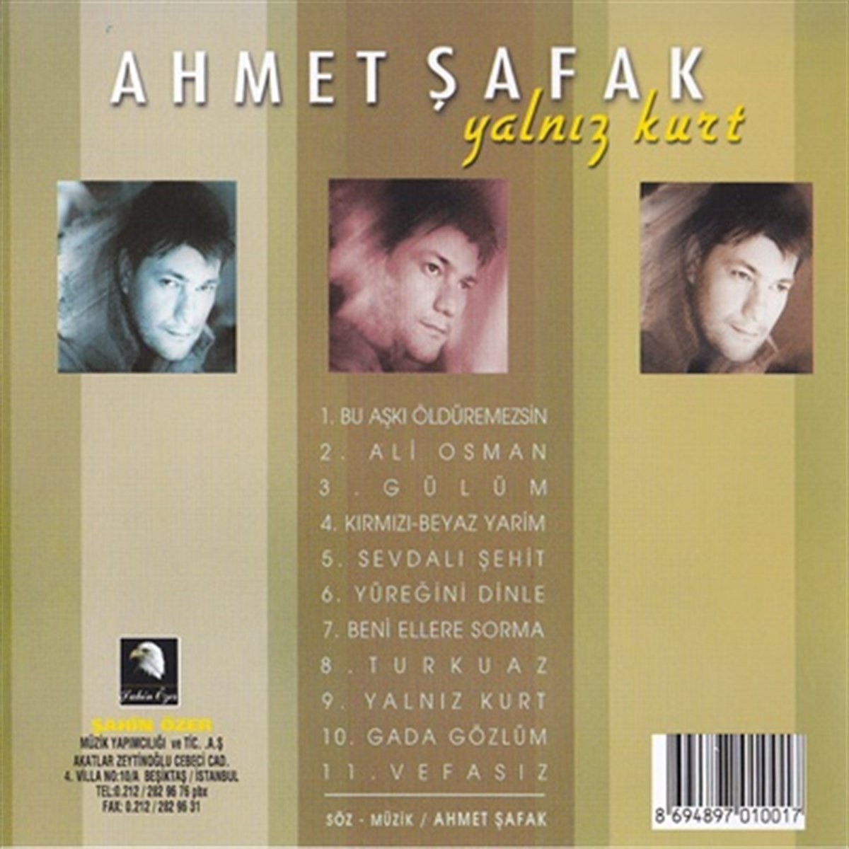 Ahmet Şafak: Yalnız Kurt - CD | Opus3a