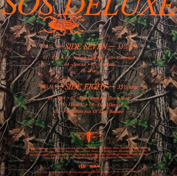 SZA: SOS Deluxe: Lana (Green Vinyl) - Plak Foto #3