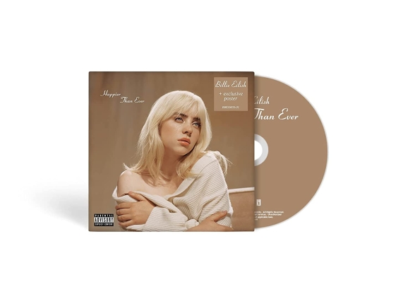 Billie Eilish: Happier Than Ever (Soft Pack + Poster) - CD Foto #1
