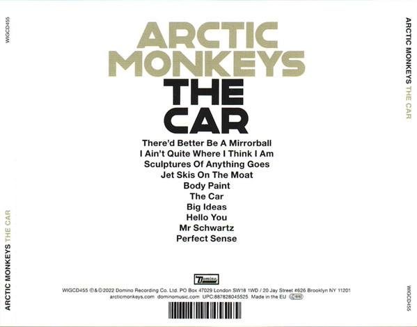 Arctic Monkeys: The Car - CD | Opus3a