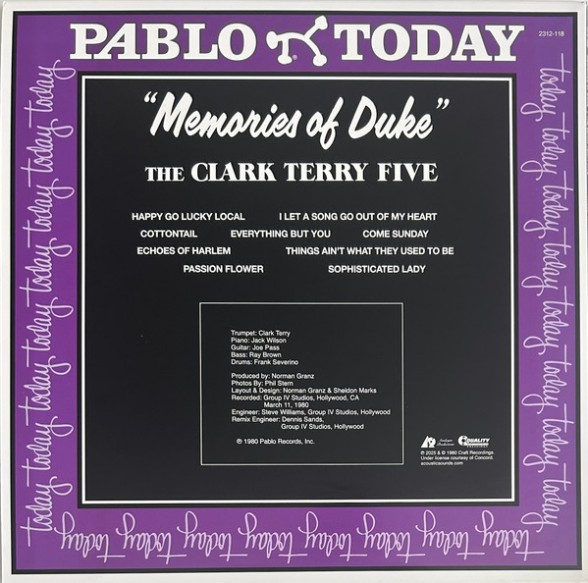 Clark Terry: Memories Of Duke - Plak Foto #2
