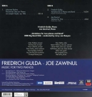 Joe Zawinul, Friedrich Gulda: Music for two Pianos - Plak Foto #2