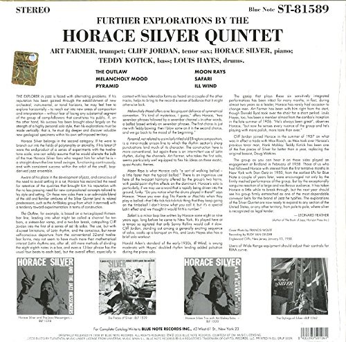 Horace Silver: Further Explorations By The Horace Silver Quintet - Plak Foto #2