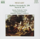 Takako Nishizaki, Capella Istropolitana, Johannes Wildner: Mozart: Haffner Serenade, K. 250 / March, K. 249 - CD Foto #1