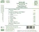 Takako Nishizaki, Capella Istropolitana, Johannes Wildner: Mozart: Haffner Serenade, K. 250 / March, K. 249 - CD Foto #2
