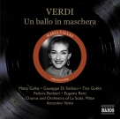 Maria Callas: Verdi: Ballo in Maschera (Un) (Callas, Di Stefano, Gobbi) (1956) - CD Foto #1