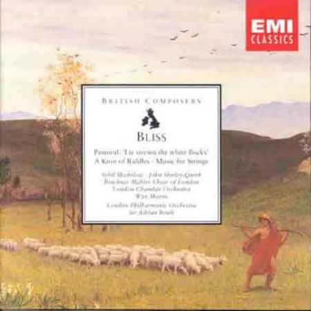 Wyn Morris, Bruckner-Mahler Choir Of London, London Chamber Orchestra, Sir Adrian Boult: Bliss: Pastoral, A Knot of Riddles & Music for Strings - CD Foto #1