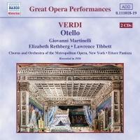 Verdi: Otello (Martinelli, Rethberg, Panizza)(1938) - CD