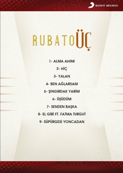 Rubato: Üç - CD Foto #2