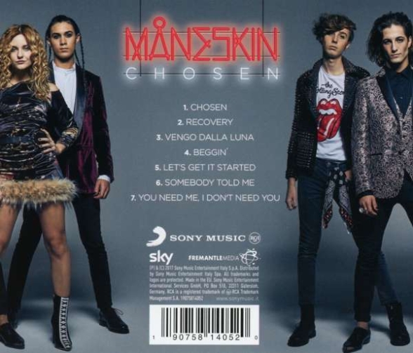 Måneskin: Chosen - CD | Opus3a