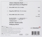 Dorothee Mields, Henning Voss, Henning Kaiser, Ralf Grobe, Alsfelder Vokalensemble, I Febiarmonici, Wolfgang Helbich: J.S. Bach: Apocryphal Masses - CD Foto #2