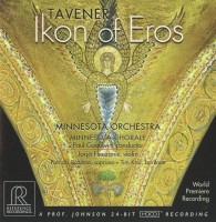 Minnesota Orchestra, Minnesota Chorale, Paul Goodwin: Tavener: Ikon of Eros - CD & HDCD