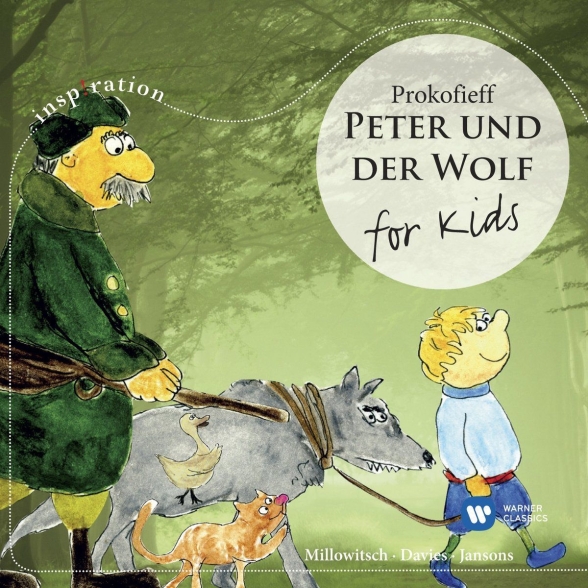 Willy Millowitsch, Orchester Der Beethovenhalle Bonn, Oslo Philharmonic Orchestra, Dennis Russell Davies, Mariss Jansons: Prokofiev: Peter Und Der Wolf - CD Foto #1