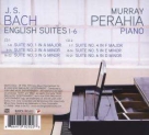 Murray Perahia: Bach: English Suites 1 - 6 - CD Foto #2
