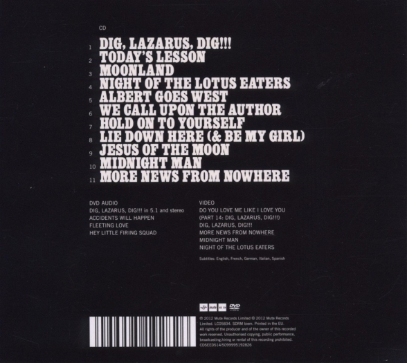 Nick Cave and the Bad Seeds: Dig, Lazarus, Dig!!! - CD Foto #2