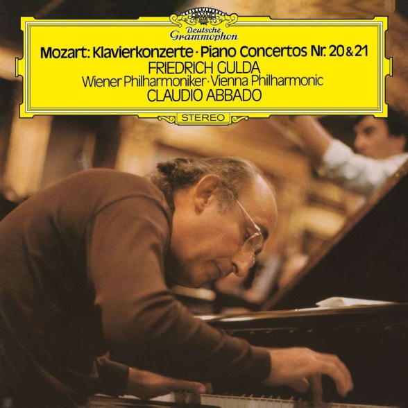 Friedrich Gulda, Claudio Abbado, Wiener Philharmoniker: Mozart: Piano Concertos 20 & 21 - Plak Foto #1