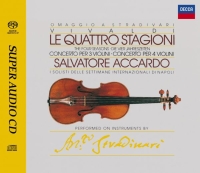 Salvatore Accardo, I Solisti di Napoli: Vivaldi: The Four Seasons; Concertos for 3 & 4 violins - SACD