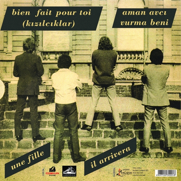 Barış Manço, Les Mistigris: Kızılcıklar Oldu mu - Single Plak Foto #2