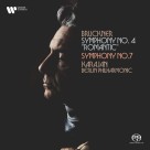 Herbert von Karajan, Berliner Philharmoniker: Bruckner: Symphony No. 4 'Romantic' & Symphony No. 7 - SACD Foto #1