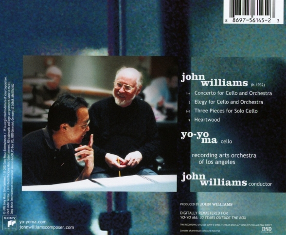 Yo-Yo Ma plays the Music of John Williams - CD Foto #2