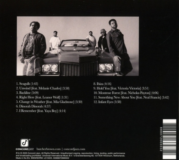 Butcher Brown: Letters From The Atlantic - CD Foto #2
